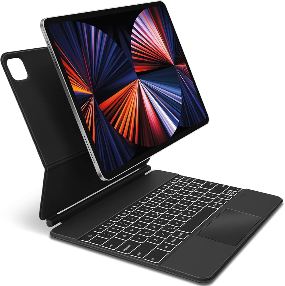 【美品】Magic Keyboard iPad 12.9 A1998 Magic Keyboard for iPad Pro 12.9 inch (5th/2022, 4th/2020, 3rd